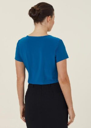 Soft Jersey Short Sleeve Round Neck T-Top - Image 28