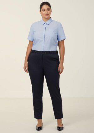 Poly Cotton End On End Short Sleeve Shirt - Image 9