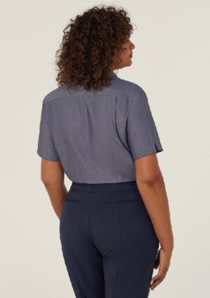 Poly Cotton End On End Short Sleeve Shirt - Image 21