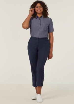 Poly Cotton End On End Short Sleeve Shirt - Image 22