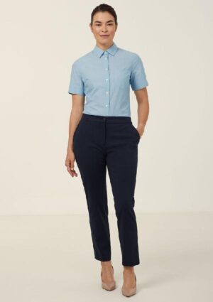 Poly Cotton End On End Short Sleeve Shirt - Image 32