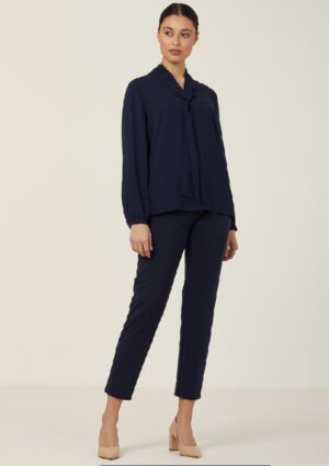 Georgie Tie Neck Blouse - Image 8