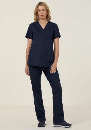 Next-Gen Antibacterial Active Maternity Scrub Top - Image 2