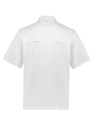 Mens Zest Short Sleeve Chef Jacket - Image 5