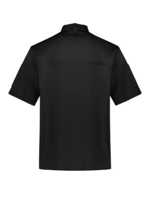 Mens Zest Short Sleeve Chef Jacket - Image 7