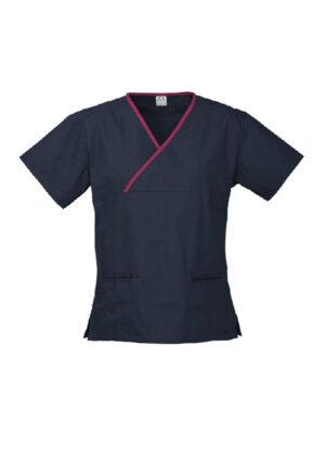 Womens Contrast Scrub Top - Image 11