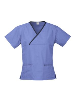 Womens Contrast Scrub Top - Image 8