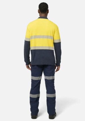Shieldtec FR Hi-Vis Spliced Polo with FR Tape - Image 10