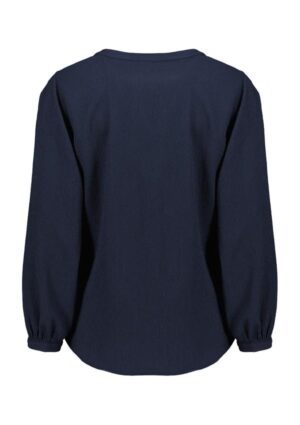 Womens Ruche Long Sleeve Blouse - Image 8