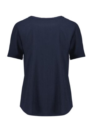 Womens Ruche Short Sleeve Blouse - Image 9