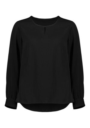 Womens Evelyn Long Sleeve Blouse - Image 4