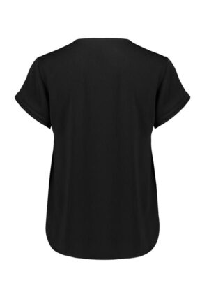 Womens Evelyn Short Sleeve Blouse - Image 11