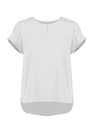 Womens Evelyn Short Sleeve Blouse - Image 8