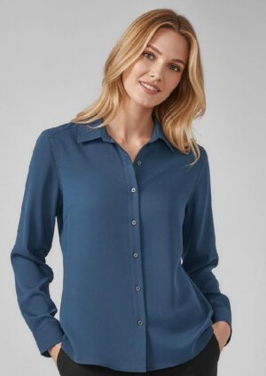 Womens Evelyn Long Sleeve Shirt - Image 1