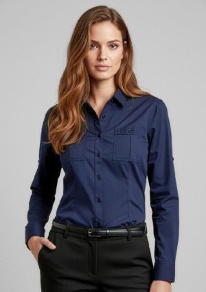 Womens Bondi Long Sleeve Shirt - Image 1