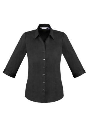 Womens Monaco 3/4 Sleeve Shirt - Image 4