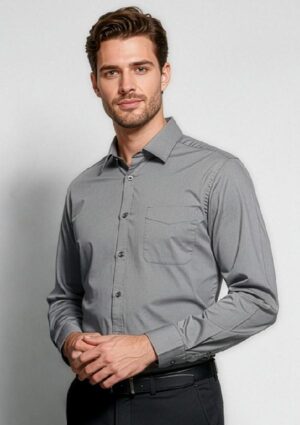 Mens Monaco Long Sleeve Shirt - Image 1