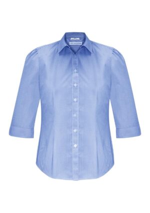 Womens Euro 3/4 Sleeve Shirt - Image 2
