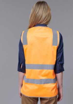 SW40 Vic Rail Hi Vis Safety Vest- Unisex - Image 6