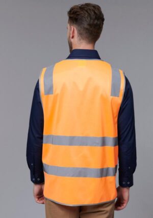 SW40 Vic Rail Hi Vis Safety Vest- Unisex - Image 8