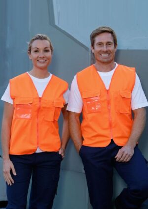 SW41 Hi-Vis SAFETY VEST with ID POCKET - Image 1