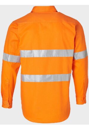SW52 COTTON DRILL SAFETY SHIRT - Unisex - Image 4