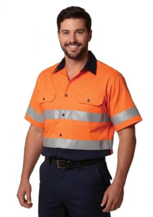 SW59 SHORT SLEEVE SAFETY SHIRT - Image 1