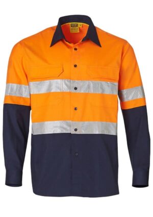 SW69 RIP-STOP LONG SLEEVE SAFETY SHIRT - Image 2