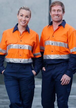 SW69 RIP-STOP LONG SLEEVE SAFETY SHIRT - Image 1