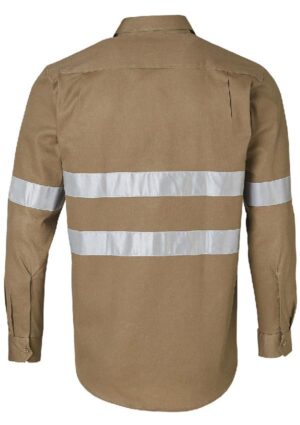 WT04HV COTTON DRILL WORK SHIRT - Image 5