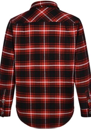 UNISEX QUILTED FLANNEL SHIRT-STYLE JACKET - Image 3