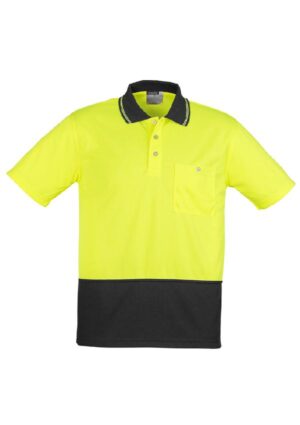 Unisex Hi Vis Basic Short Sleeve Polo - Image 8