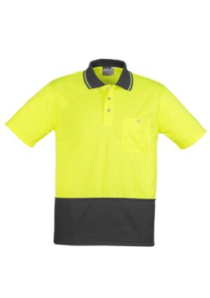 Unisex Hi Vis Basic Short Sleeve Polo - Image 12