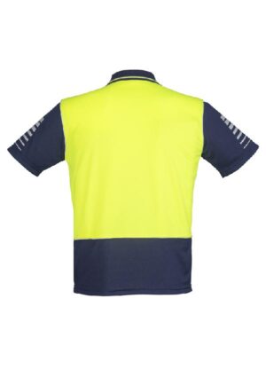 Mens Hi Vis Zone Short Sleeve Polo - Image 5
