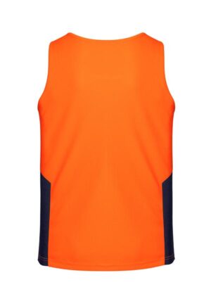 Mens Hi Vis Squad Singlet - Image 2