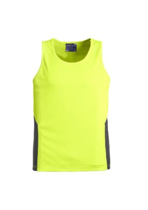 Mens Hi Vis Squad Singlet - Image 8