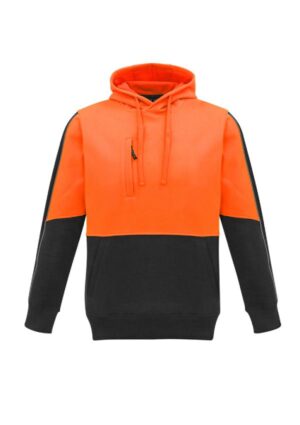 Unisex Hi Vis Pullover Hoodie - Image 3