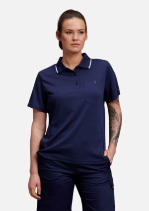 Women's Workcool Hyperfreeze Short Sleeve Polo Shirt - Image 11