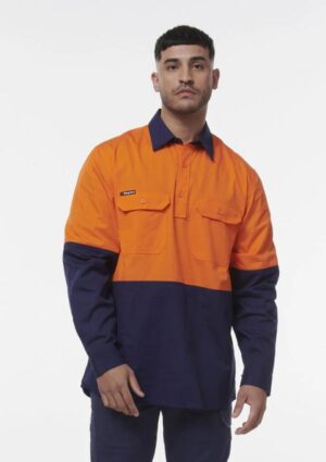 Workcool Vented Closed Front Spliced Shirt - Image 5