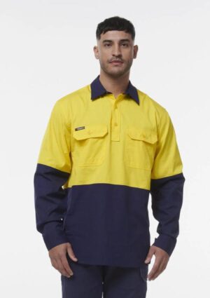 Workcool Vented Closed Front Spliced Shirt - Image 6