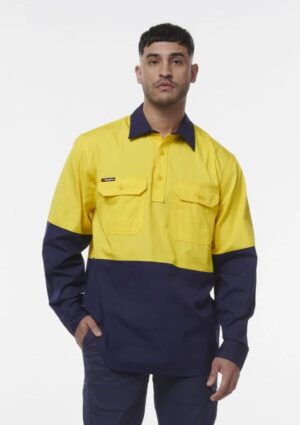 Workcool Vented Closed Front Spliced Shirt - Image 7