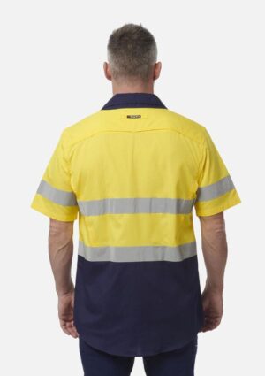 Workcool 2 Hi-Vis Reflective Short Sleeve Work Shirt - Image 3