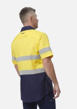 Workcool 2 Hi-Vis Reflective Short Sleeve Work Shirt - Image 6