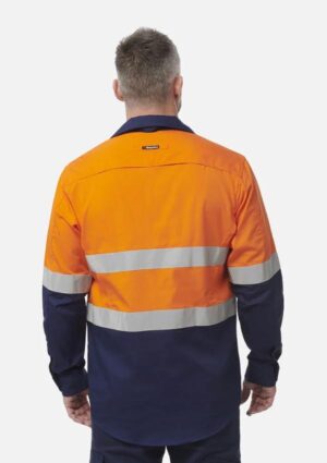 Workcool 2 Hi-Vis Reflective Closed Front Work Shirt - Image 2