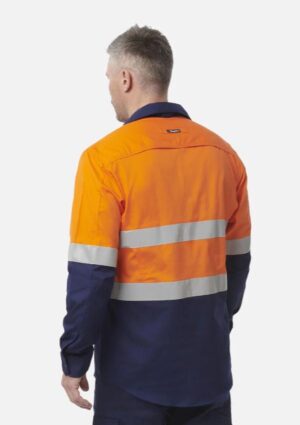 Workcool 2 Hi-Vis Reflective Closed Front Work Shirt - Image 5
