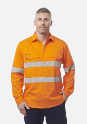 Workcool 2 Hi-Vis Reflective Closed Front Shirt - Image 1