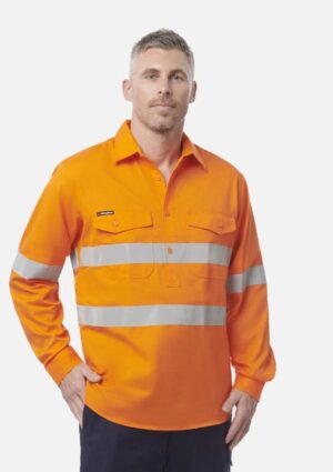 Workcool 2 Hi-Vis Reflective Closed Front Shirt - Image 3