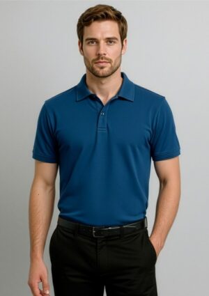 Mens Byron Short Sleeve Polo - Image 8
