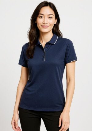 Womens Focus Short Sleeve Polo - Image 1