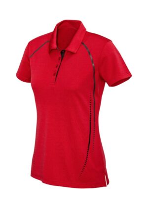 Womens Cyber Short Sleeve Polo - Image 7